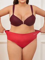 FINETOO 5PCS Women Seamless Plus Size Underwear Sexy High Waist Briefs Female Stretch Comfortable Traceless Lingerie XL-XXXXXL