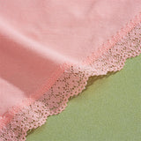 INTIMO SECRETS 3PCS Cotton Lace Panties – Plus Size Women’s Mid-Waist Lingerie