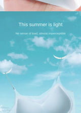 INTIMO SECRETS Ultra Thin Ice Silk Bra – Plus Size Wireless Padded Lingerie