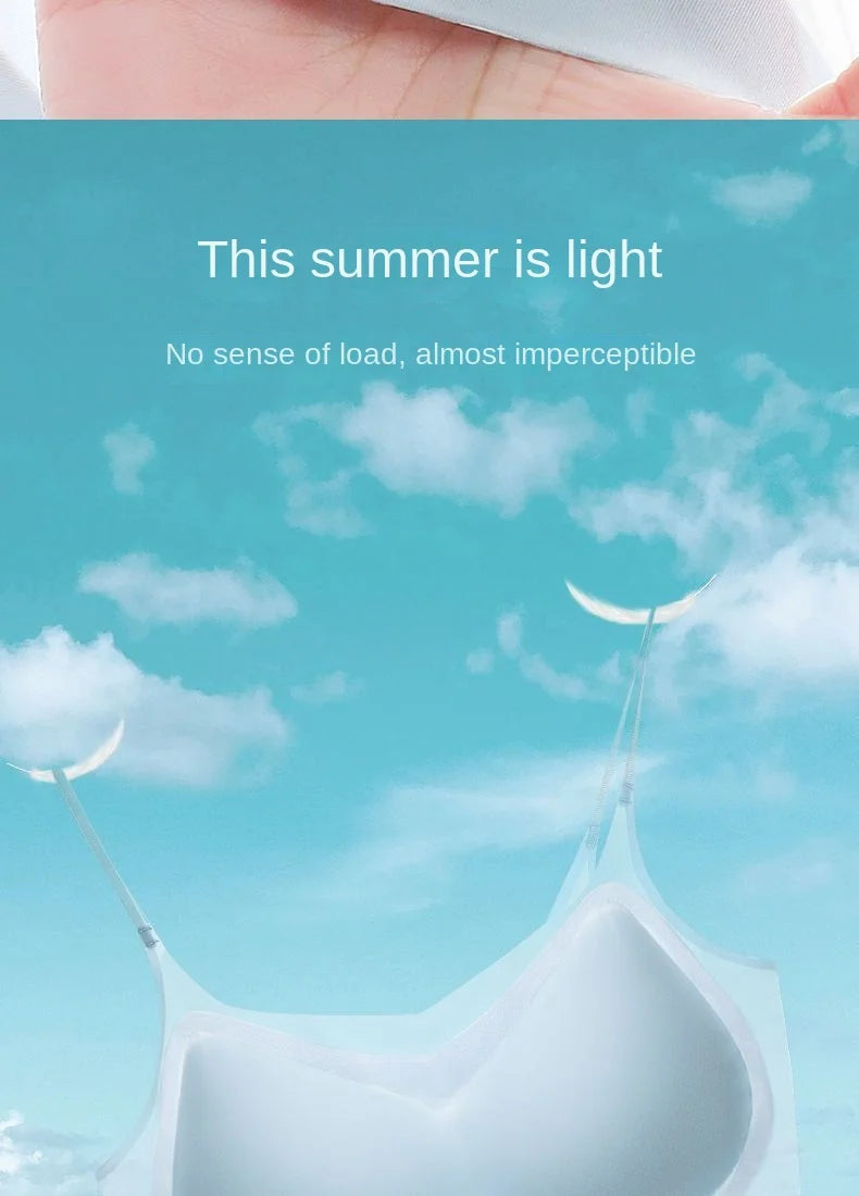 INTIMO SECRETS Ice Silk Seamless Bra - Plus Size Wireless Cooling Top