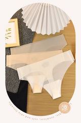INTIMO SECRETS Transparent Thong – Ultra-Thin Seamless Low-Rise G-String for Women