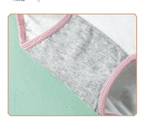 Plus Size 4Pcs Cotton Women's Panties High Waist Underwear Print Ladies Briefs Slim Unswepants Breathable Sexy Ladies Lingerie