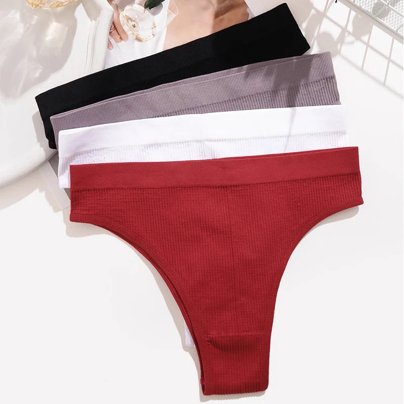 INTIMO SECRETS 2PCS Sexy Thongs – Seamless G-String Underwear for Women