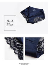 INTIMO SECRETS Women’s Lace Silk Low-Rise Plus-Size Panties (4XL)