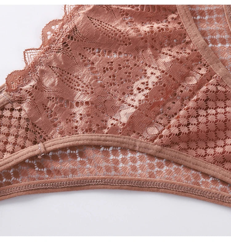 INTIMO SECRETS Lace Thong – Sexy Low-Rise G-String Panties for Women