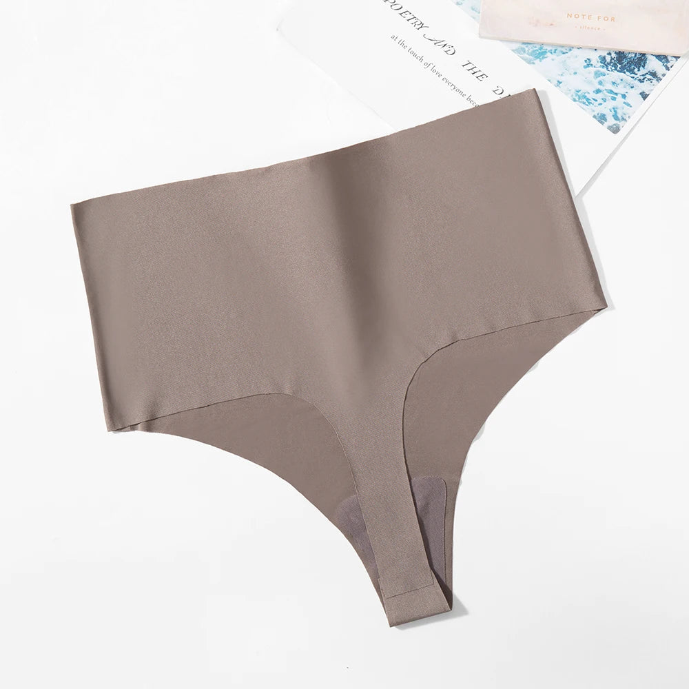 INTIMO SECRETS Women’s Seamless Silk G-String – High-Waist, Soft & Comfortable Thong Underwear