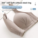 INTIMO SECRETS Plus Size Front Buckle Push-Up Bra – Adjustable & Comfortable