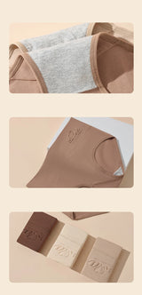 INTIMO SECRETS 4PCS High Waist Cotton Panties – Plus Size Women’s Lingerie 4XL