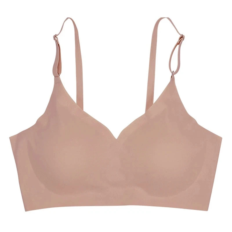 INTIMO SECRETS Seamless Wireless Push-Up Bra – Removable Pad Bralette