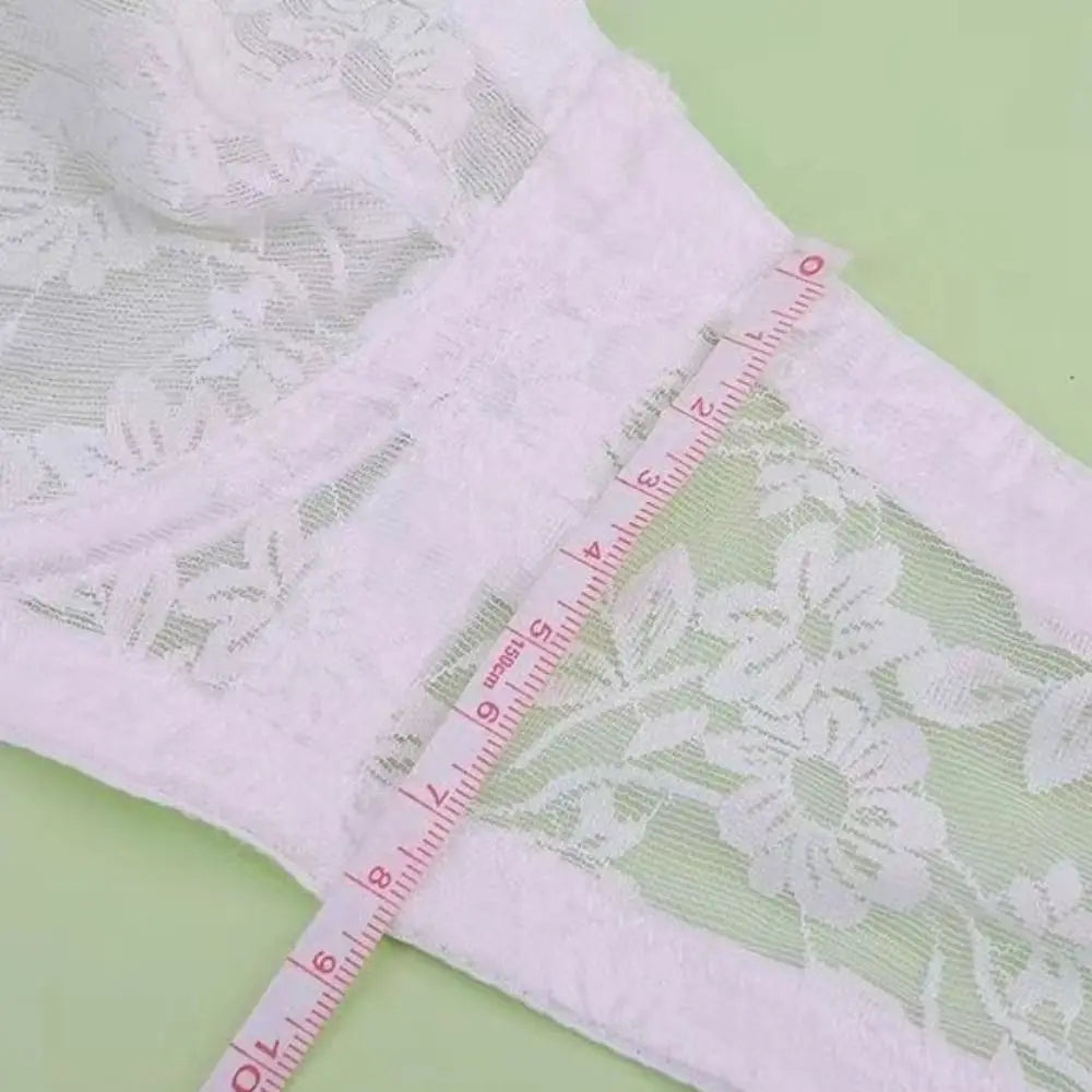 INTIMO SECRETS Women’s Mesh Lace Transparent Bra – Seamless Push-Up Invisible Lingerie for Wedding