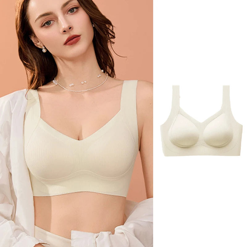 INTIMO SECRETS Soft Wireless Bra for Women