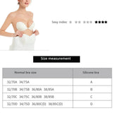 Women Silicone Chest Stickers Lace Push Up Waterproof Nipple Cover Invisible Self-Adhesive Nipple Tape Reusable Strapless Bra