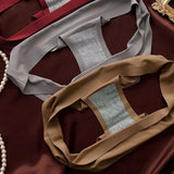 3Pcs/Set Seamless Panties Women Underwear Ice Silk Underpants Low Rise Female Solid Color Ultra-thin Sexy Lingerie