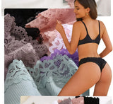 INTIMO SECRETS Women’s Low-Waist Seamless Lace Cotton Panties – Breathable Bikini Underwear