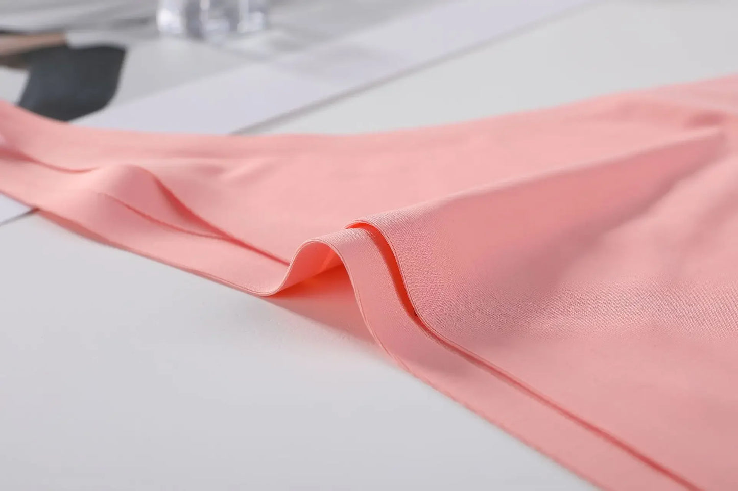 INTIMO SECRETS Bamboo Silk Seamless Thongs – Sexy V-Waist Antibacterial G-String & Breathable Soft Lingerie