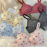 INTIMO SECRETS Girls’ Cartoon Push-Up Active Bra – Comfortable & Breathable Sports Top