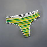 INTIMO SECRETS 3PCS Cotton Thongs – Soft Low-Rise G-String Underwear for Women