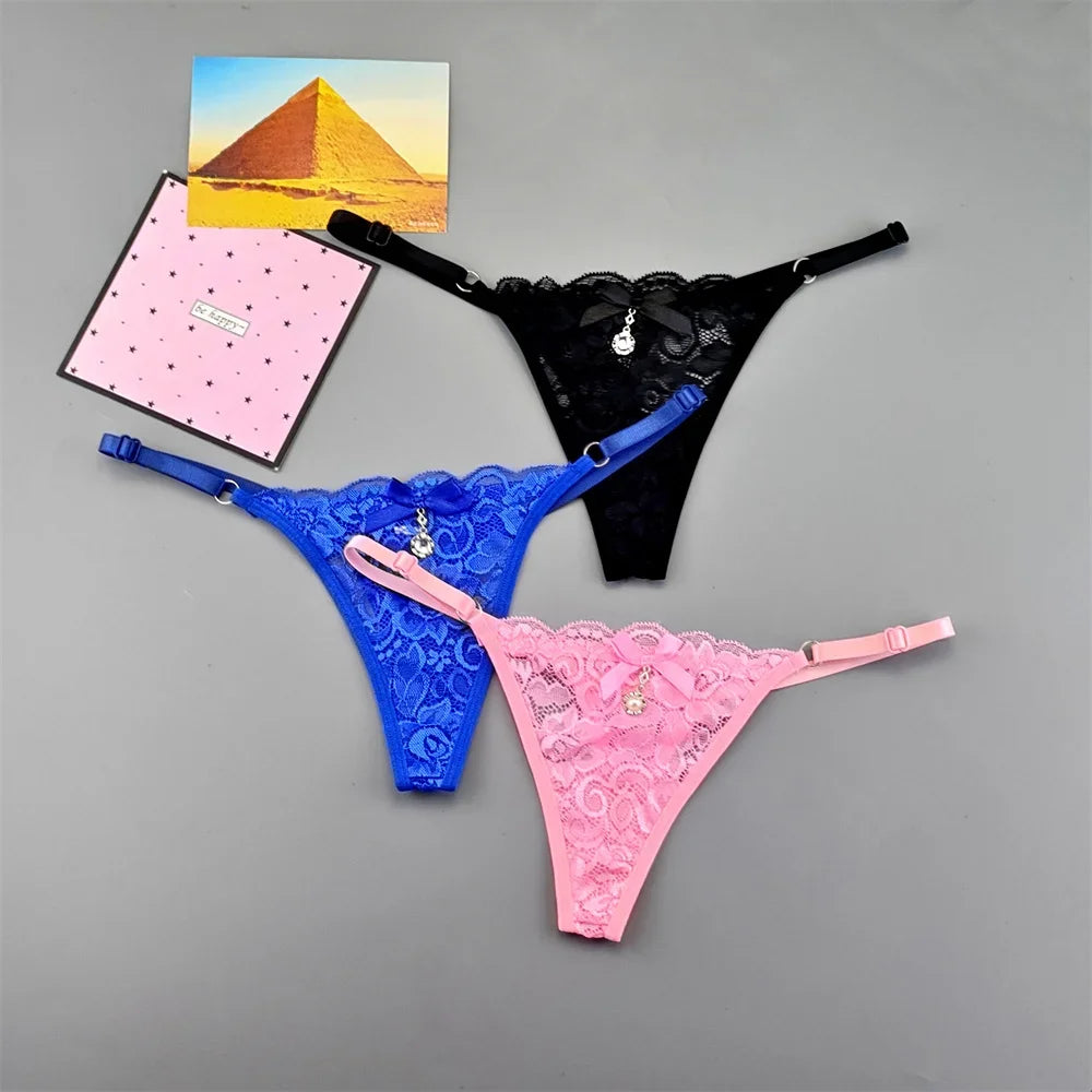 INTIMO SECRETS Seamless Ice Silk G-String – Invisible No-Show Sexy Thong