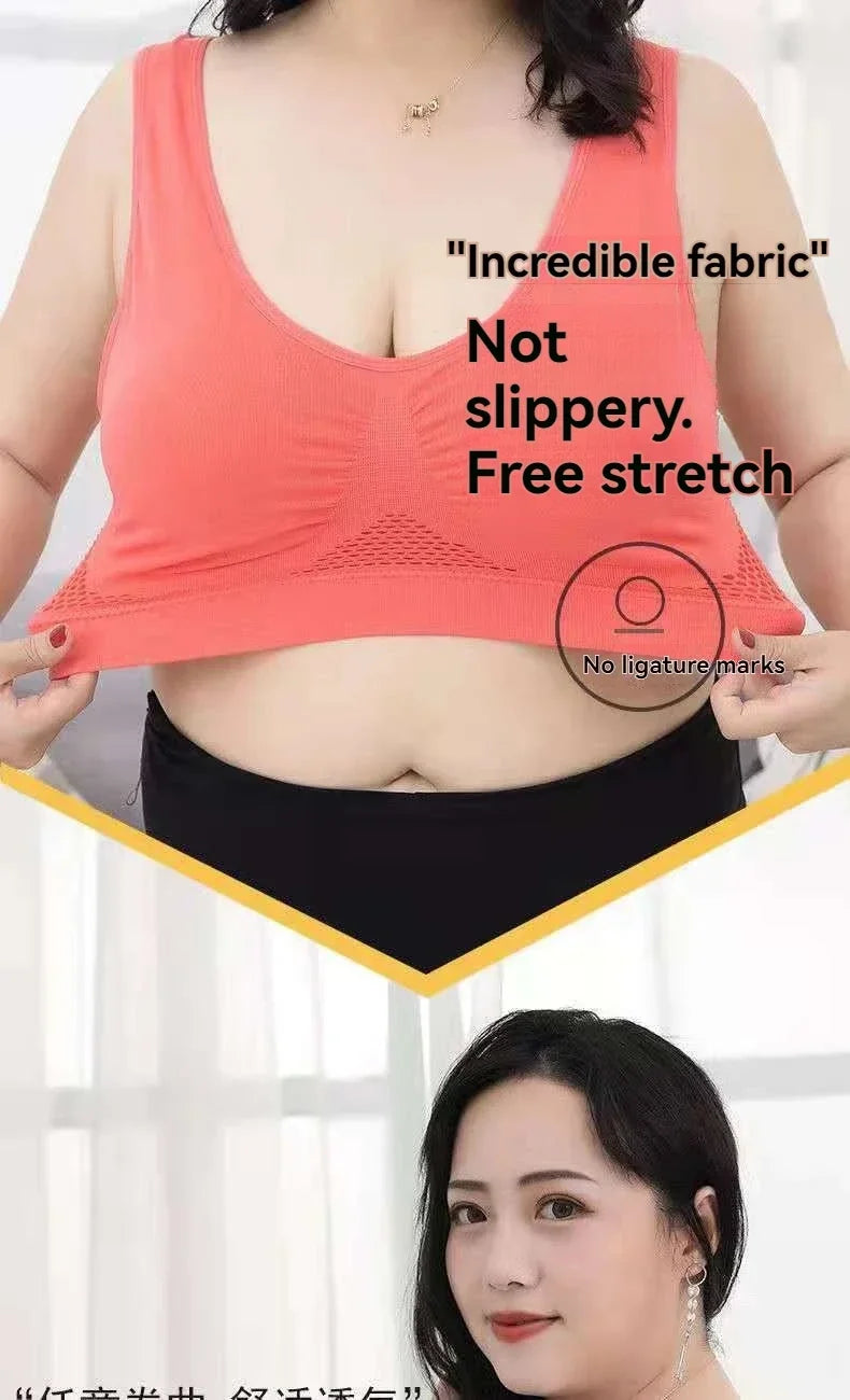 INTIMO SECRETS Women’s Seamless Push-Up Sports Bra – Breathable Active Corset