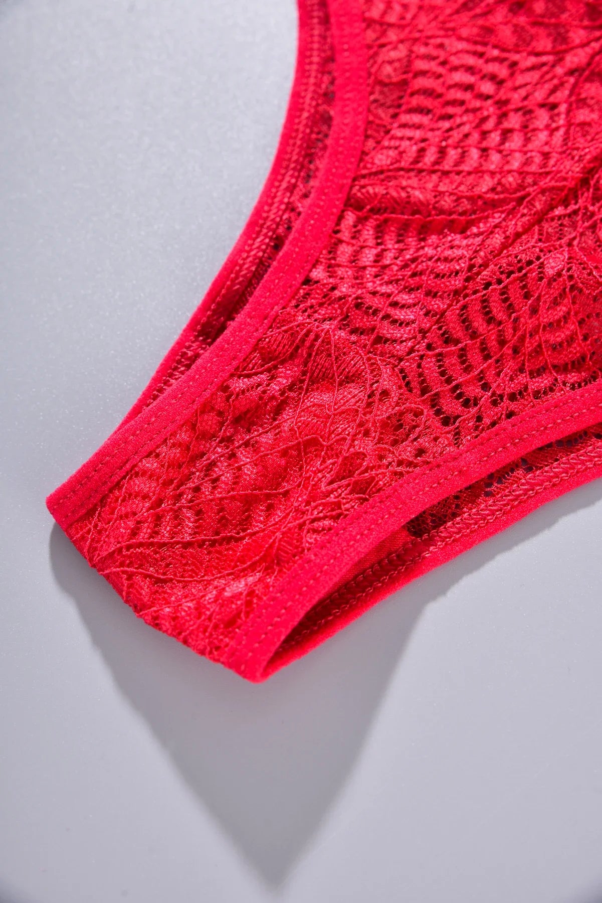 INTIMO SECRETS Women’s Low-Waist Hollow Lace Embroidered Panties – Summer Breathable