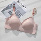 BH No Trace Top Women's Underwear No Steel Ring Pure Desire Comfortable Upper Support Sling Adjustable Beauty Back Bra for women