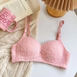 INTIMO SECRETS Hot Girl Furry Bra – Comfortable Japanese-Style Back Design