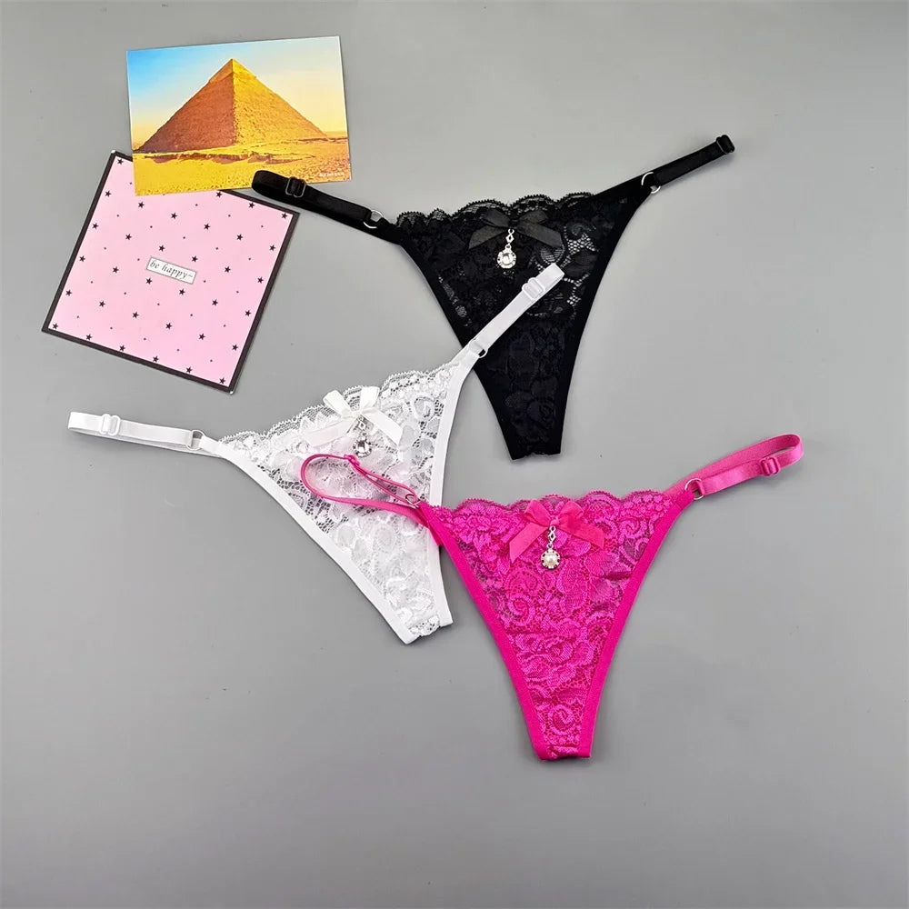 INTIMO SECRETS Seamless Ice Silk G-String – Invisible No-Show Sexy Thong