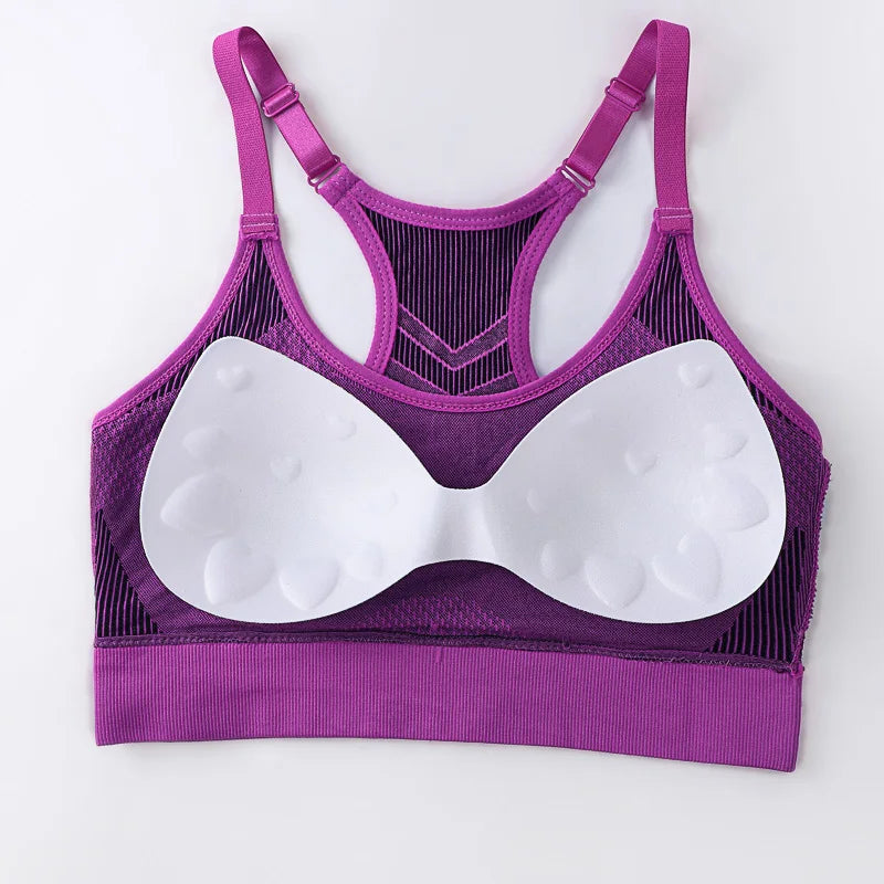 INTIMO SECRETS Women’s Shockproof Padded Sports Bra