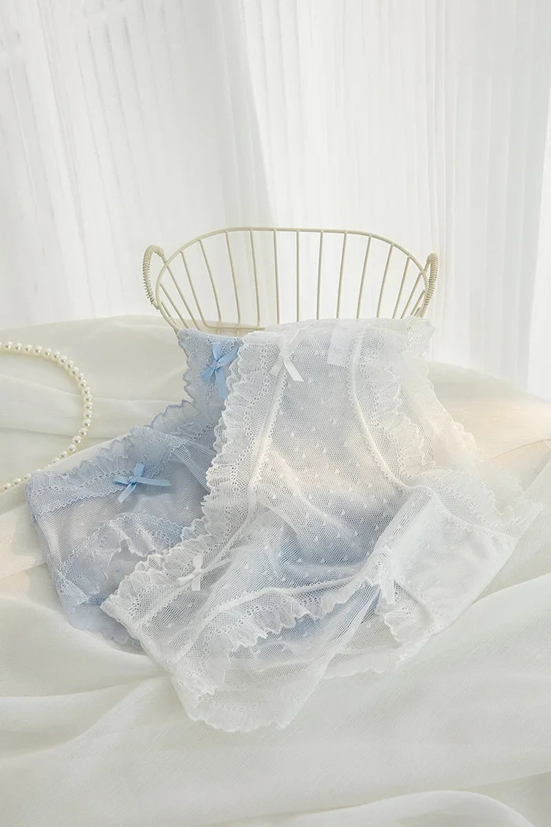 INTIMO SECRETS Women’s L-XL Sexy Lace Low-Waist Seamless Panties