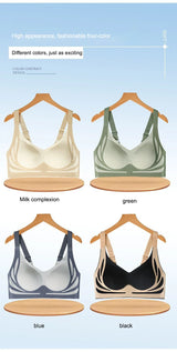 INTIMO SECRETS Plus Size Super Gather Push-Up Bra – Soft Seamless Support