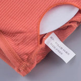 INTIMO SECRETS Women’s Wireless Solid Bralette – Ribbed Crop Top, Push-Up, No Wire