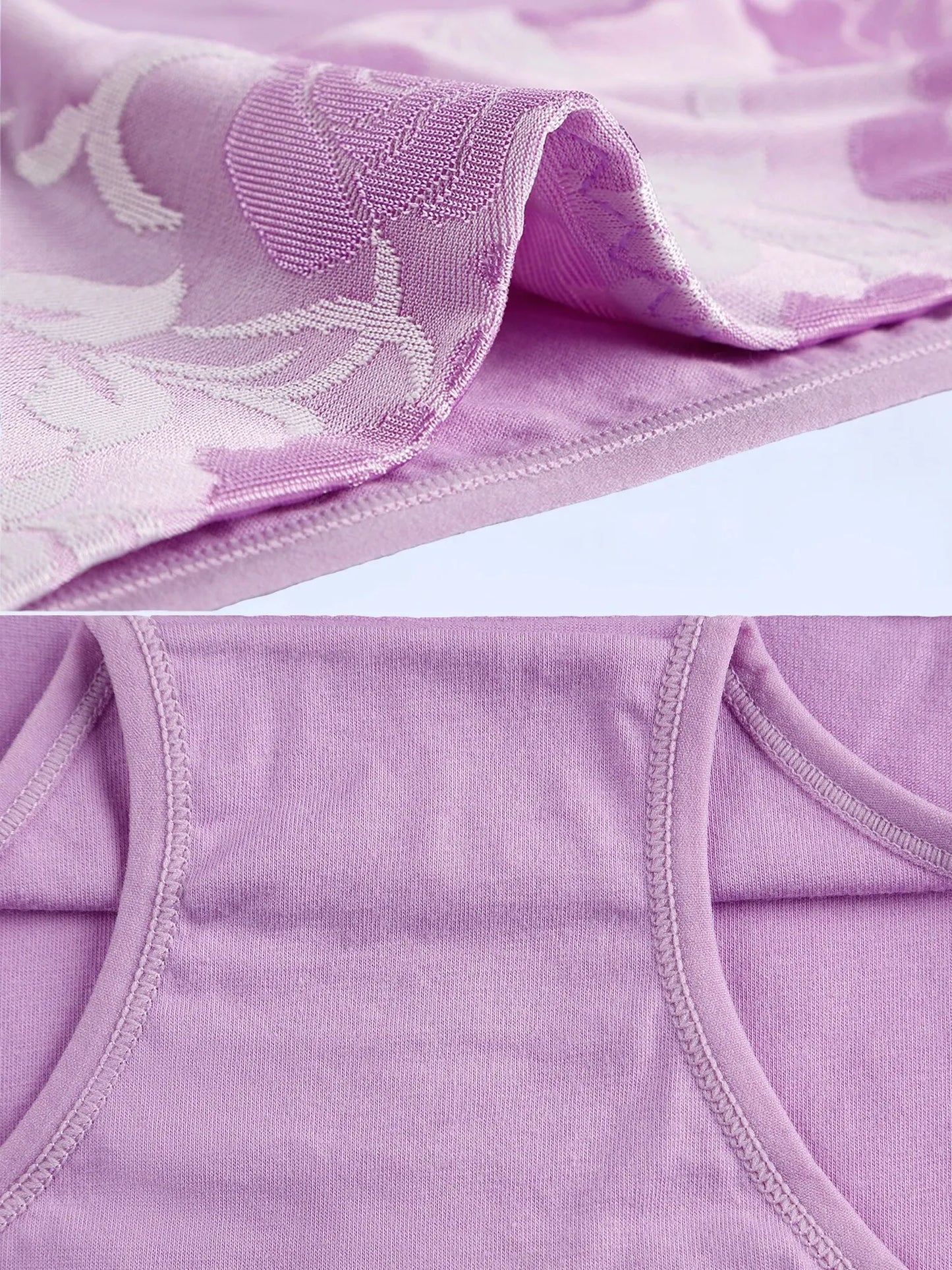 INTIMO SECRETS 3PCS Cotton Panties – Plus Size Women L-5XL Seamless Lingerie