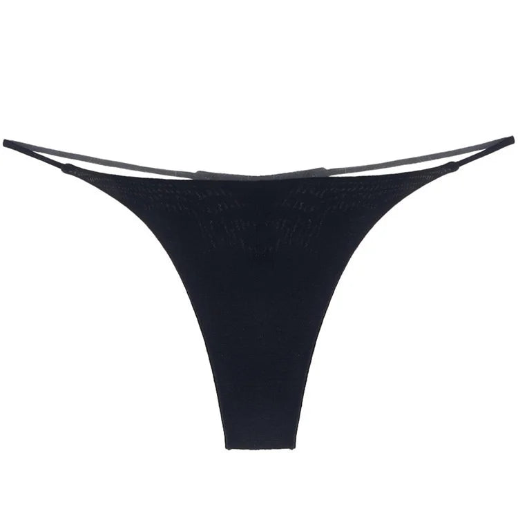 INTIMO SECRETS Ruffle Seamless G-String – Sexy Invisible Wave Thong