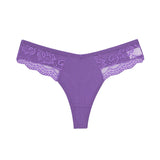 INTIMO SECRETS Cotton Lace G-String – Sexy Women’s Thong Panties S-XL