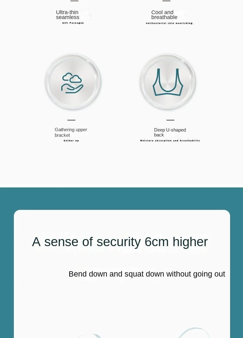 INTIMO SECRETS Ice Silk Seamless Bra - Plus Size Wireless Cooling Top