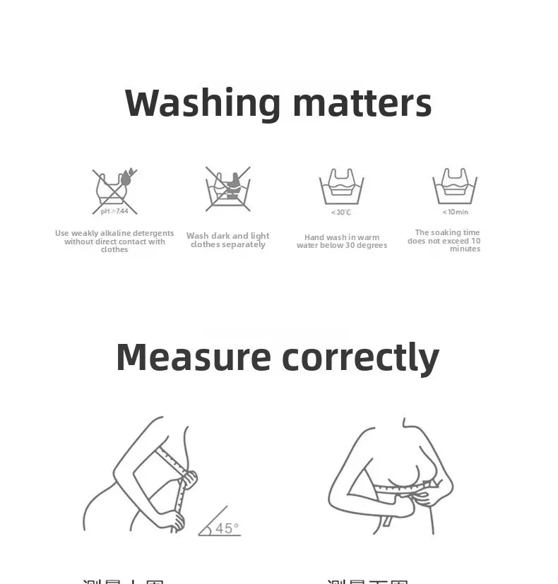 Women's Thin Summer French Style Sexy Deep U Shell Cup Bra Wireless Seamless Fashionable Underwear Comfortable Home Clothes