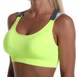INTIMO SECRETS Cross-Back Wire-Free Sports Bra – Seamless & Shock-Resistant