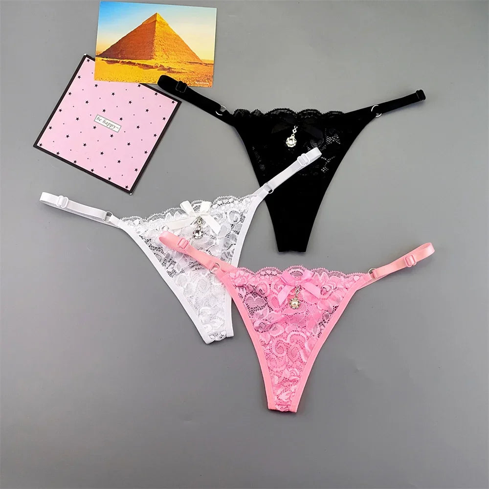 INTIMO SECRETS Seamless Ice Silk G-String – Invisible No-Show Sexy Thong