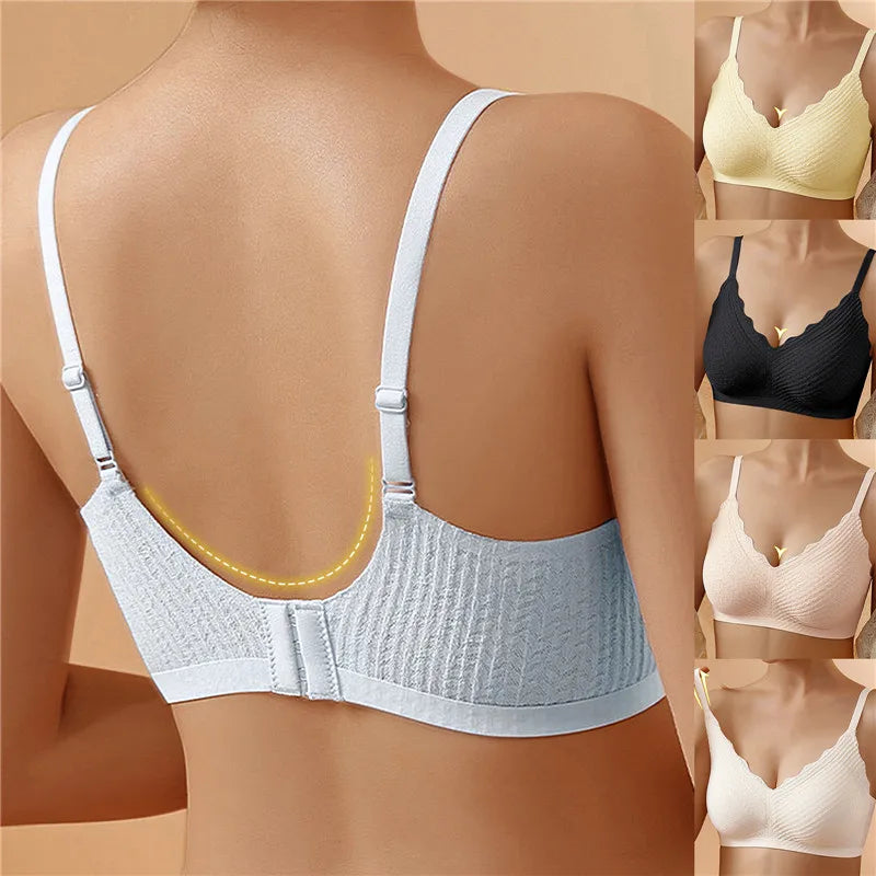 INTIMO SECRETS Wireless Side-Support Bra – Lift & Anti-Sagging