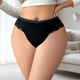 INTIMO SECRETS Plus-Size Seamless Women’s Low-Waist Briefs – Comfortable & Breathable