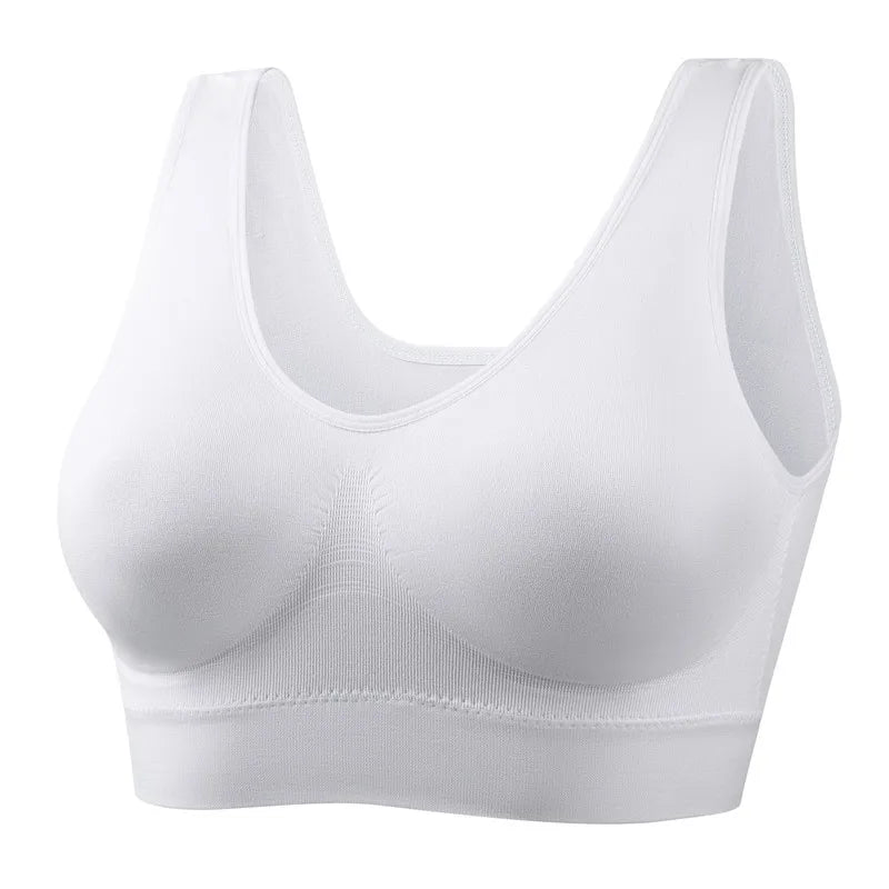 INTIMO SECRETS Wireless Sports Bra – Comfortable Gym & Running Top