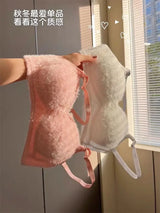 INTIMO SECRETS Hot Girl Furry Bra – Comfortable Japanese-Style Back Design