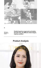 INTIMO SECRETS Women’s Seamless Push-Up Sports Bra – Breathable Active Corset