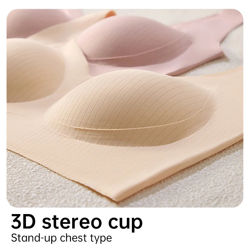 INTIMO SECRETS Soft Wireless Bra for Women