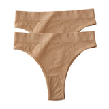 INTIMO SECRETS 2PCS Sexy Thongs – Seamless G-String Underwear for Women