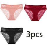 INTIMO SECRETS 3PCS Lace Shaper Panties – Plus Size Women 2XL Lingerie