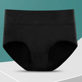 INTIMO SECRETS 4PCS High Waist Cotton Panties – Plus Size Women L-5XL