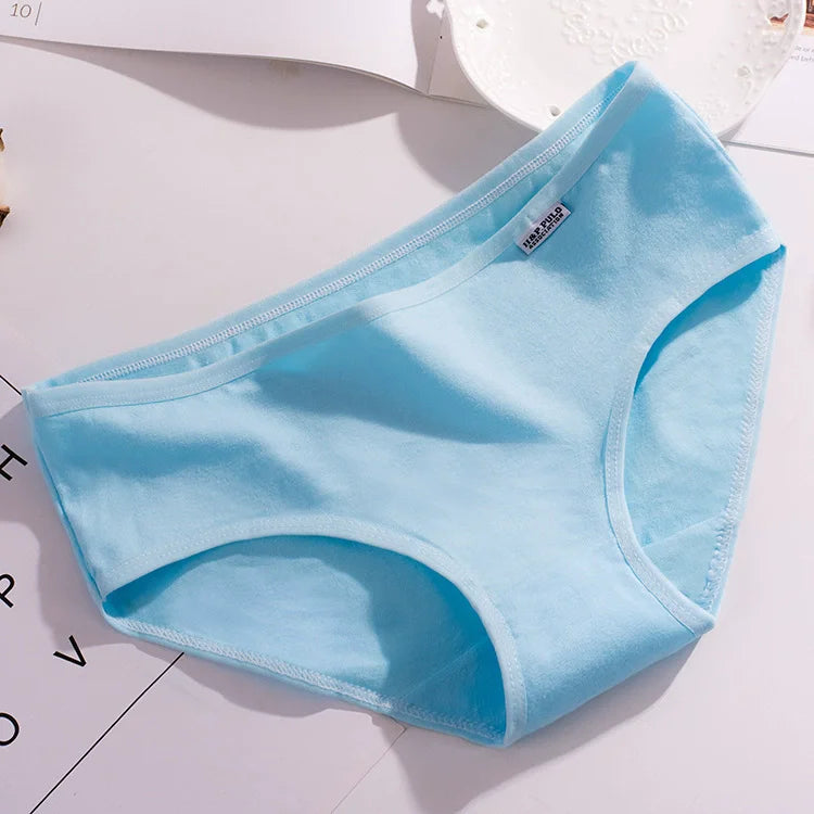 7Pcs/Lot Cotton Panties for Women Plus Size Underwear Comfortable Briefs Girls Female Underpants Sexy Lingeries Intimates M-4XL