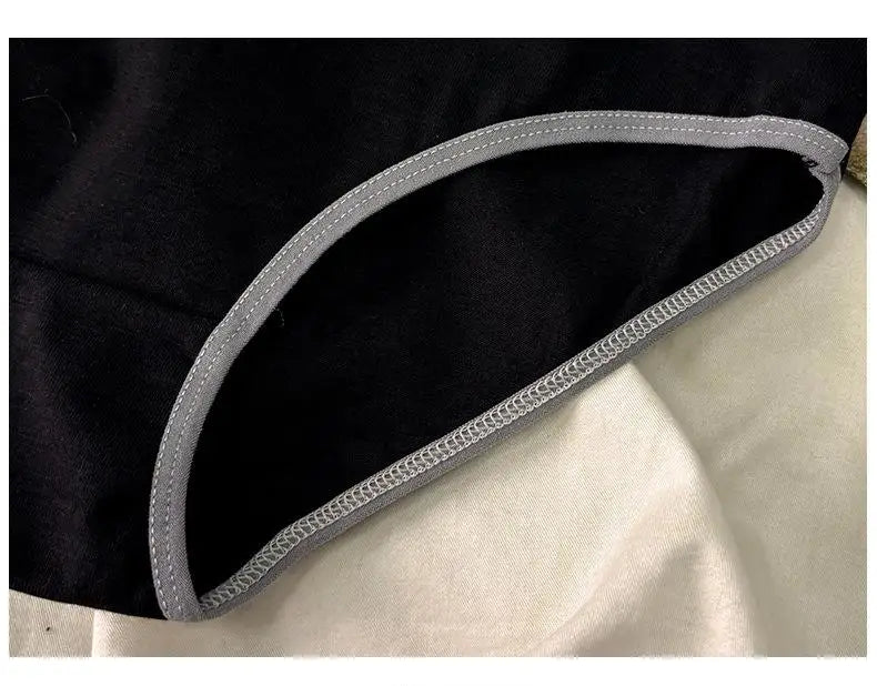 3Pcs/set Women's Panties Cotton Sports Briefs Middle Waist Solid Color Underwear Soft Breathable Underpants Female Sexy Lingerie