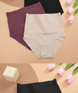 INTIMO SECRETS Anti-Bacterial High Waist Shapewear - Seamless Briefs